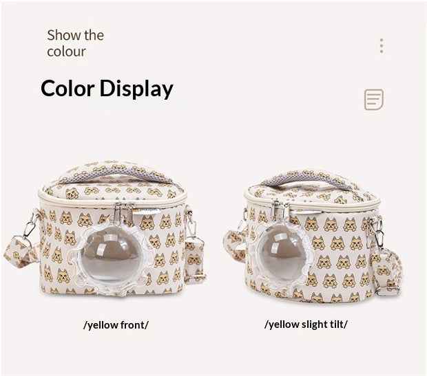Small Pet Carrier Bag Ventilated - Guinea Pig Hamster Travel