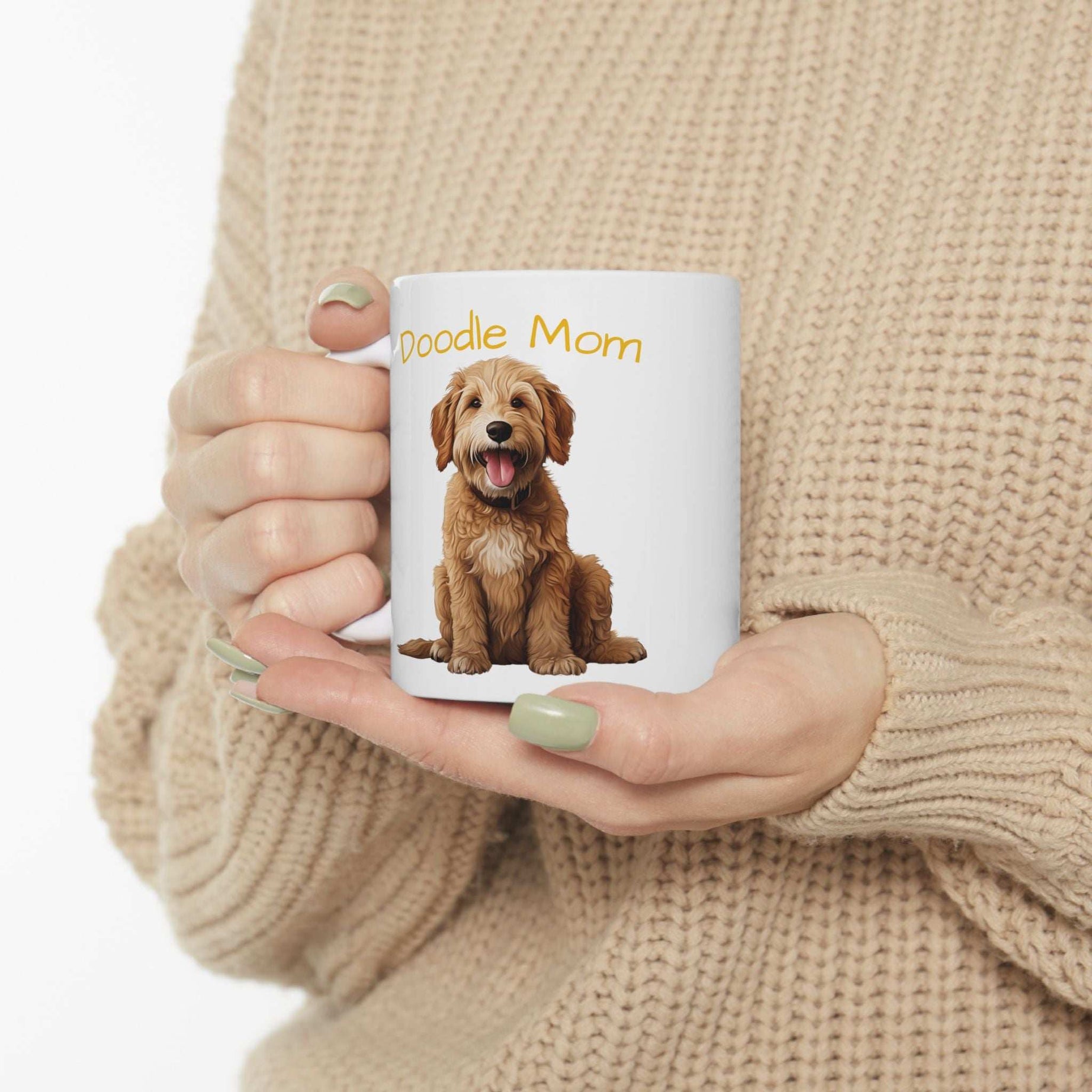 Doodle Dog Mom Ceramic Mug - Perfect Gift for Pet Lovers