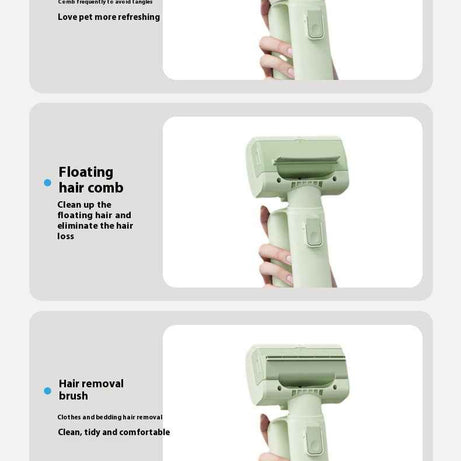 Adjustable Pet Grooming Vacuum with Custom Speed Control
