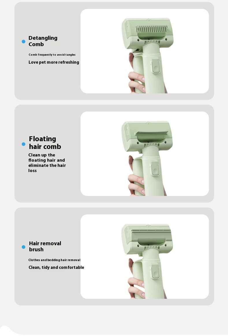 Adjustable Pet Grooming Vacuum with Custom Speed Control