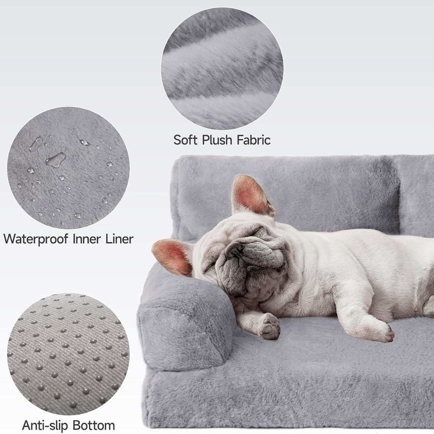 Orthopedic Dog Bed For Medium Dogs - Waterproof Pet Sofa