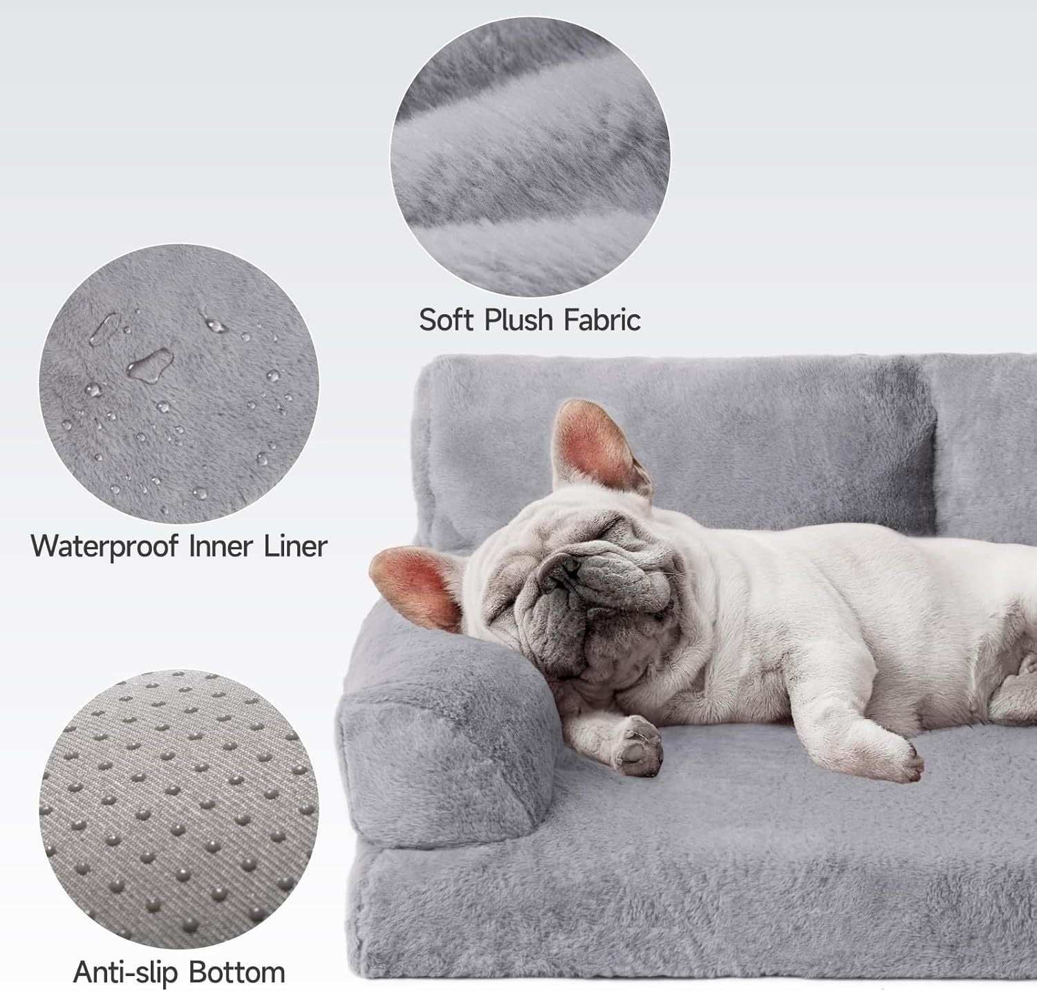 Orthopedic Dog Bed For Medium Dogs - Waterproof Pet Sofa