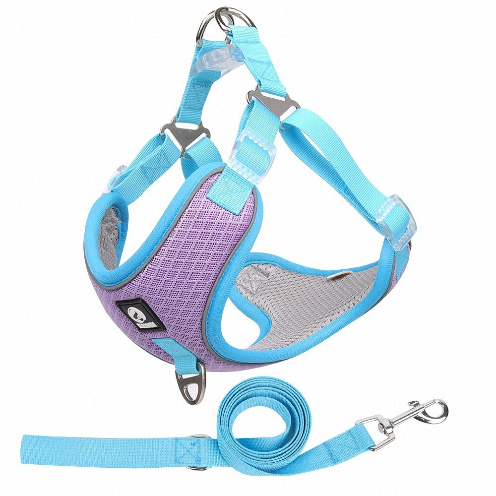 Reflective Mesh Harness - Breathable Dog Safety Vest