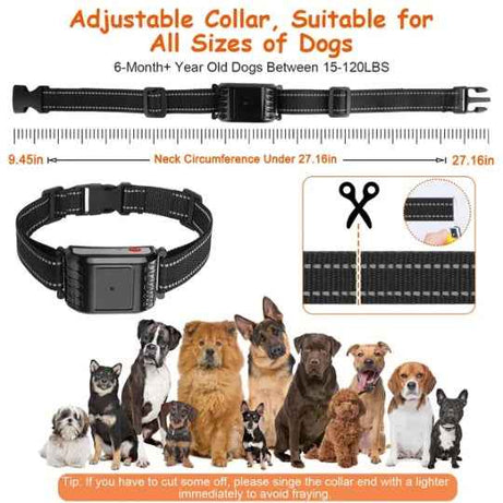 Dog Wireless Fence + Training Collar - 990ft Range Waterproof