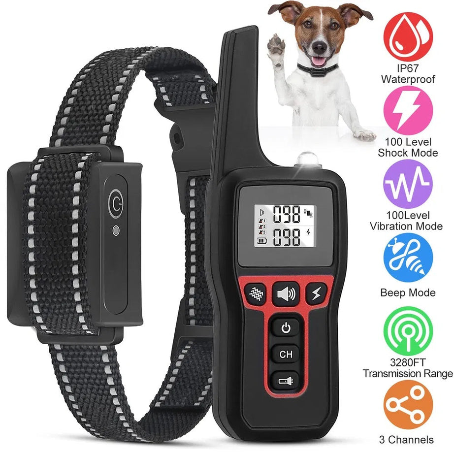 Pro Range Trainer - 3280FT Waterproof Dog Training Collar