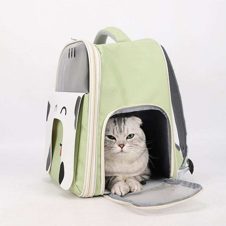 Large Capacity Backpack Portable Pet Bag Outdoor Travel
