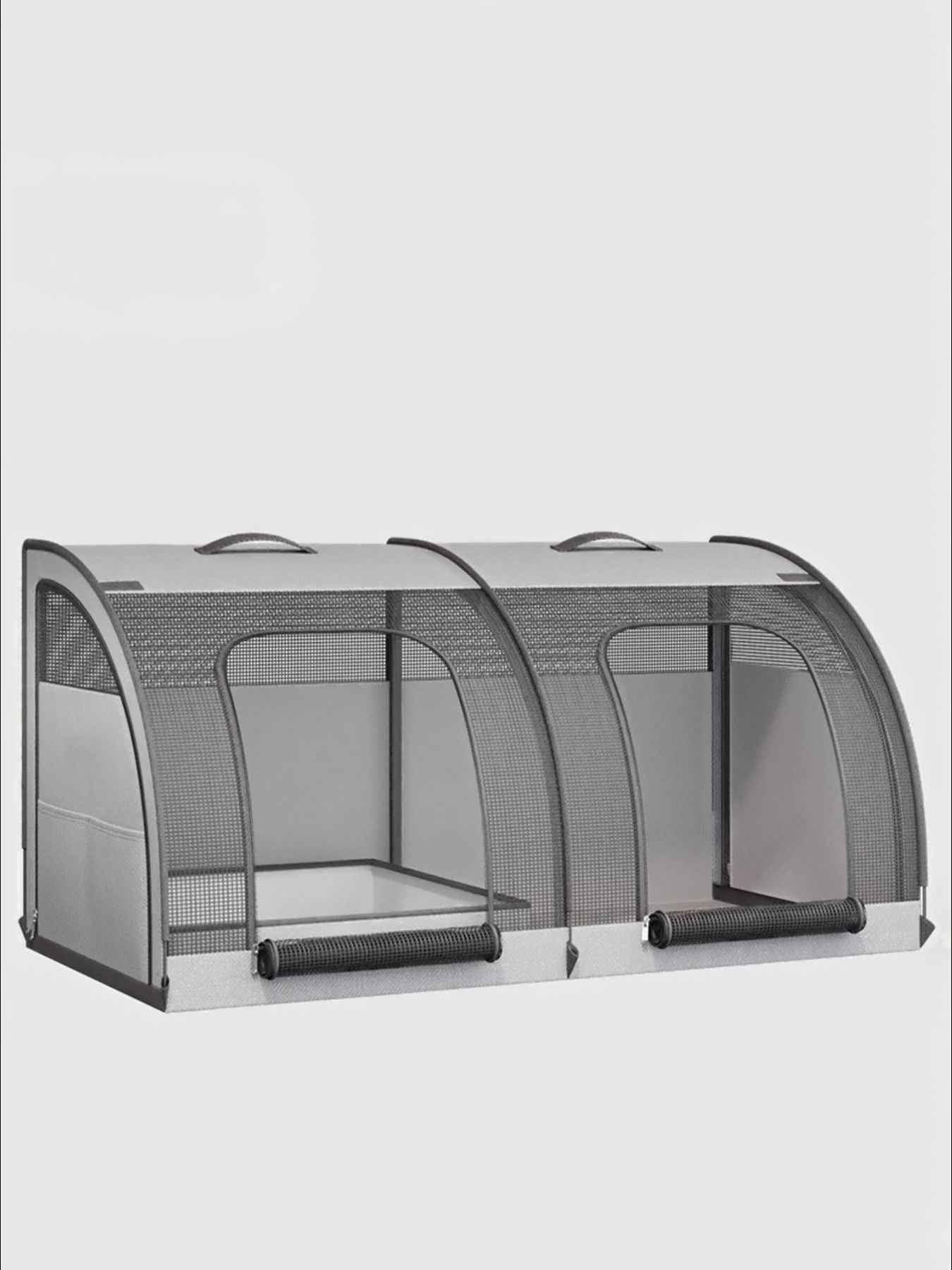 Pet Car Cage Collapsible - Breathable Oxford Travel Crate