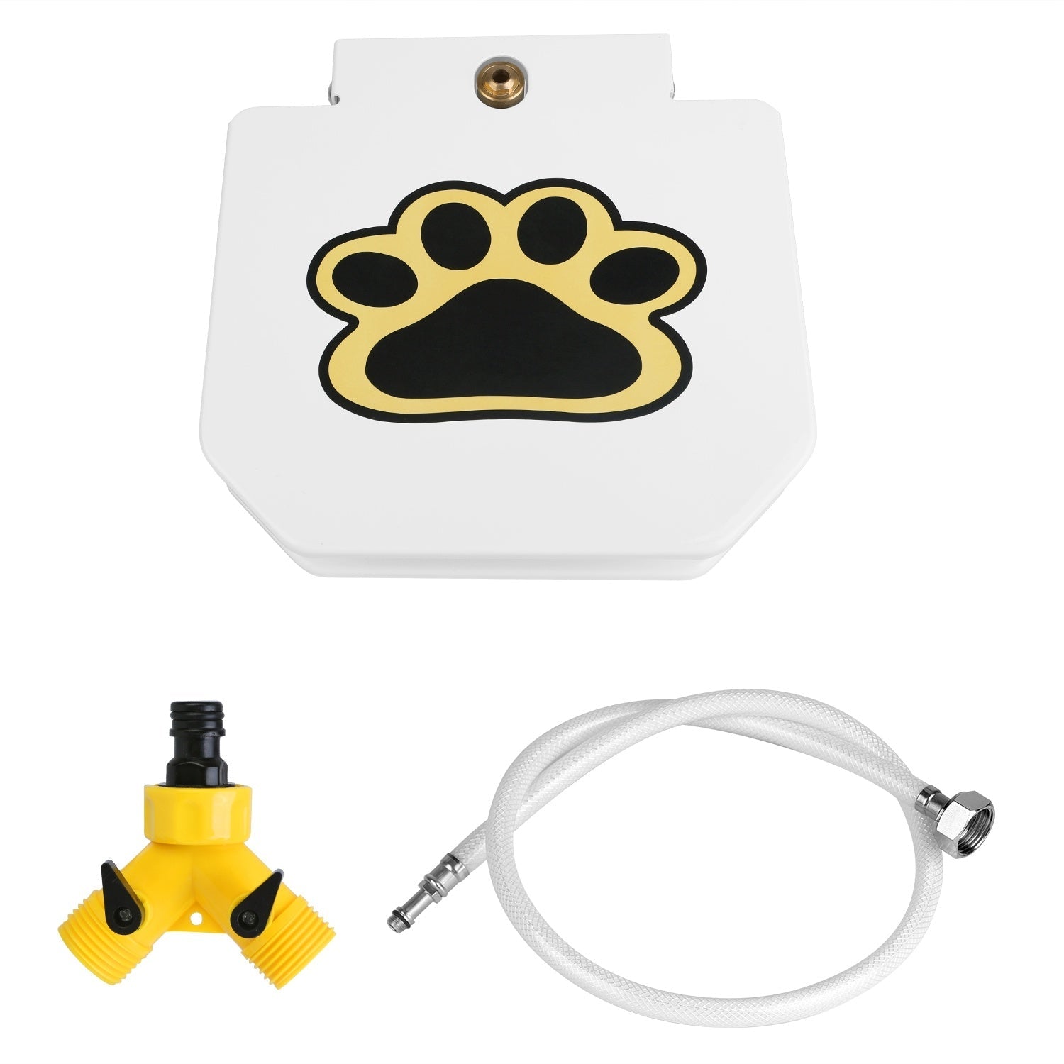 Outdoor Dog Water Fountain - Step-Activated Pedal