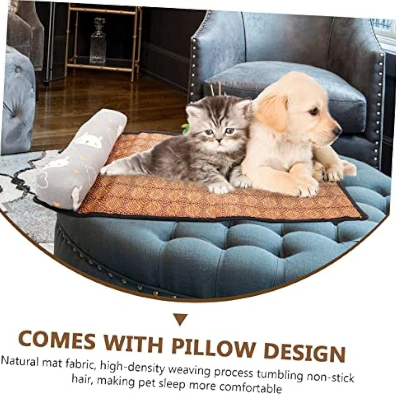 Cooling Mat For Pets - Ice Silk Pad For Cats And Dogs To Beat The Heat In Summer