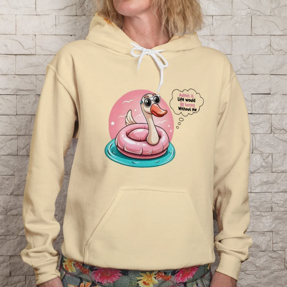 Funny Animal Admit It Hoodie - Comfort Colors Unisex Lightweight
