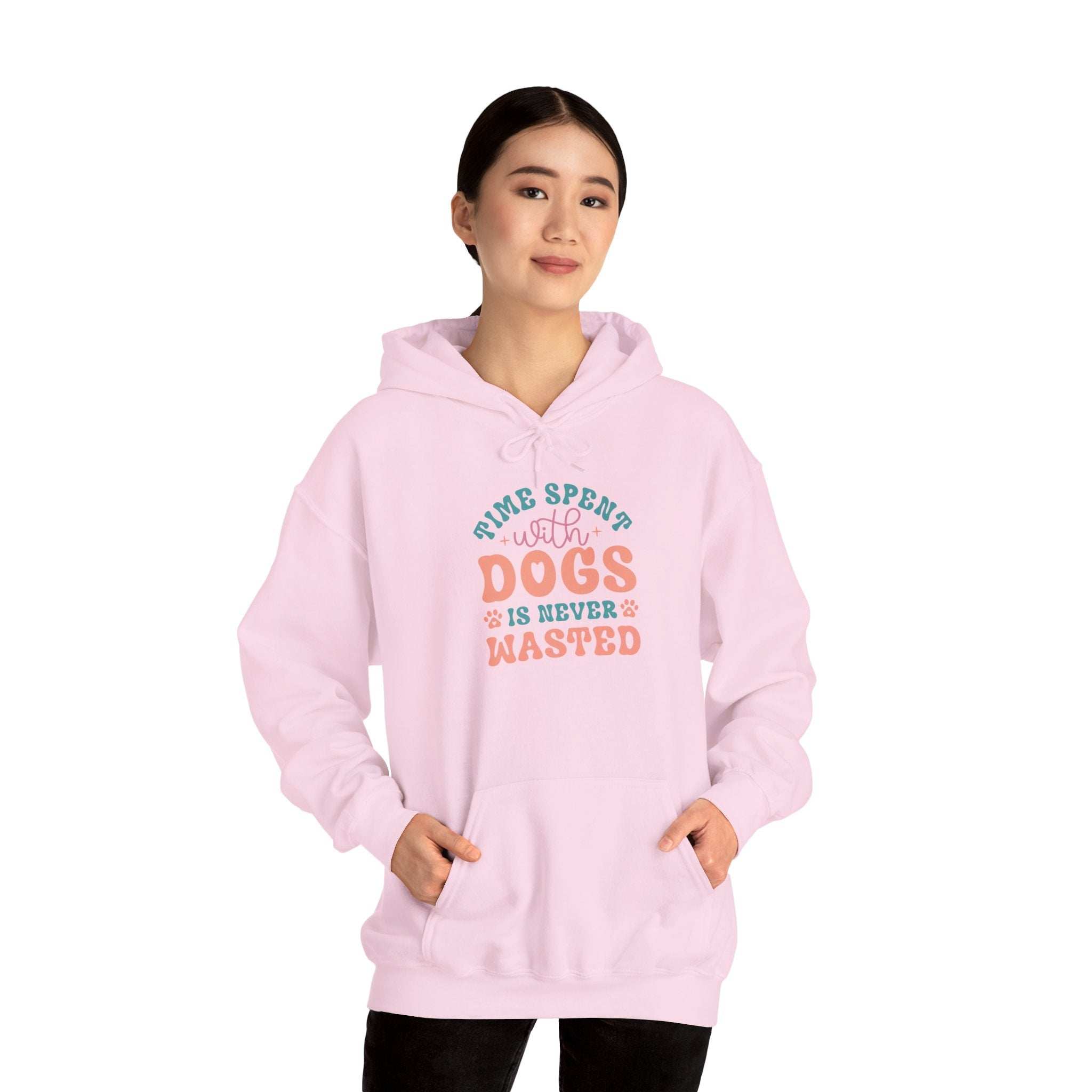 Time Spent with Dogs Hoodie - Perfect for Dog Lovers