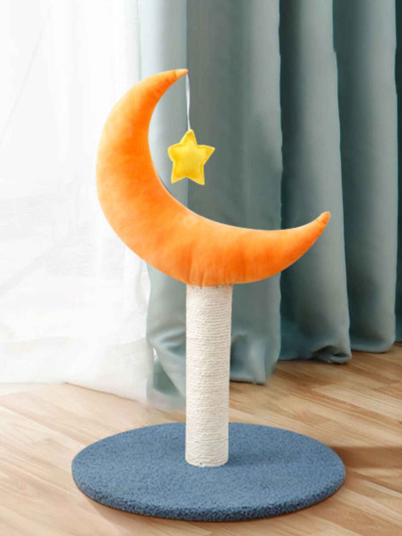 Cat Scratching Post with Bed - Sisal Tower and Toy