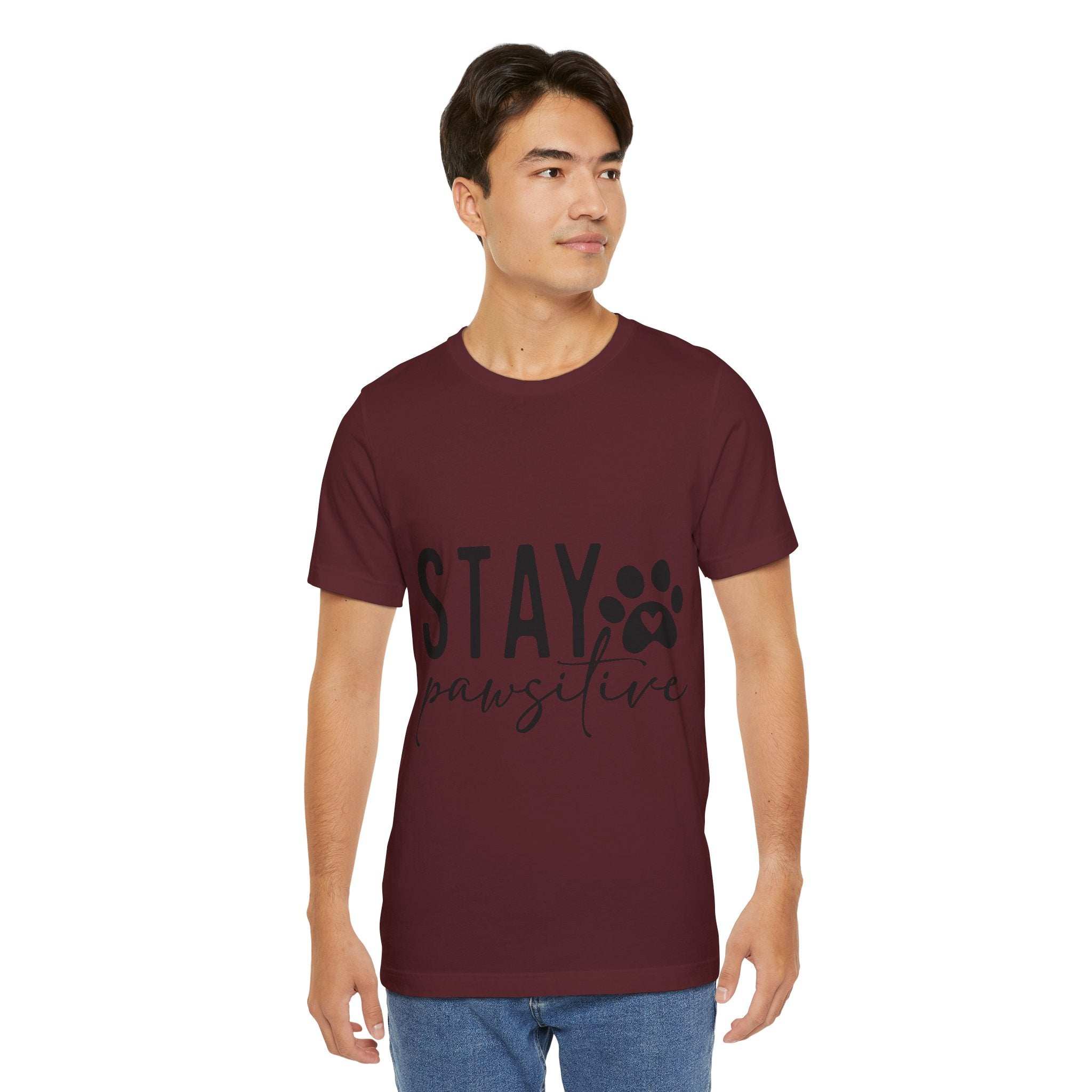 Stay Pawsitive Unisex Tee