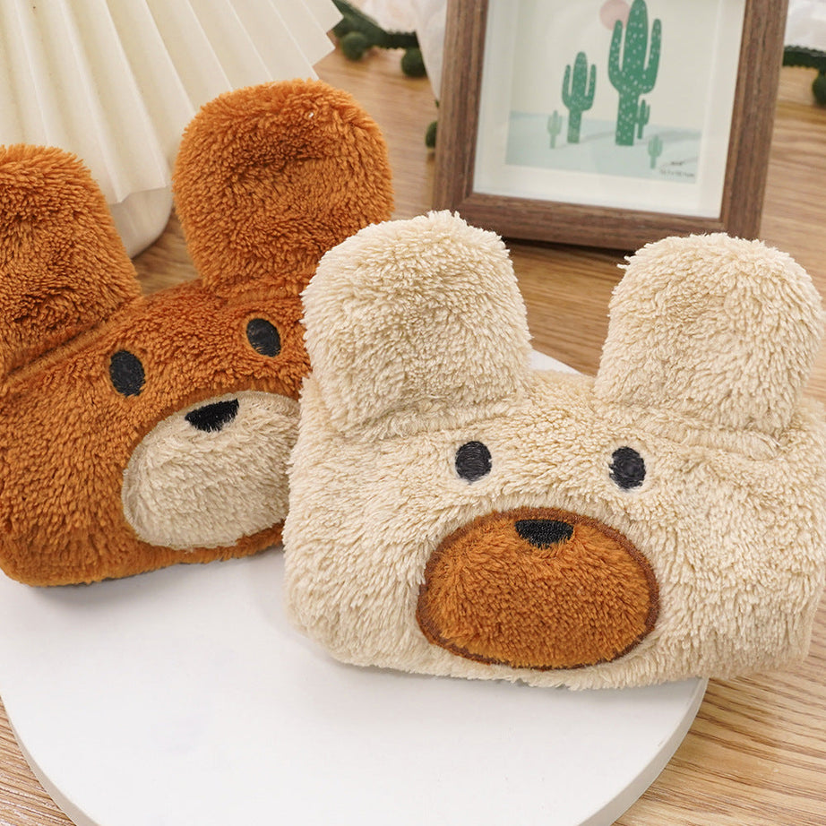 Bear Ears Fleece Coat - Warm Winter Pet Outfit