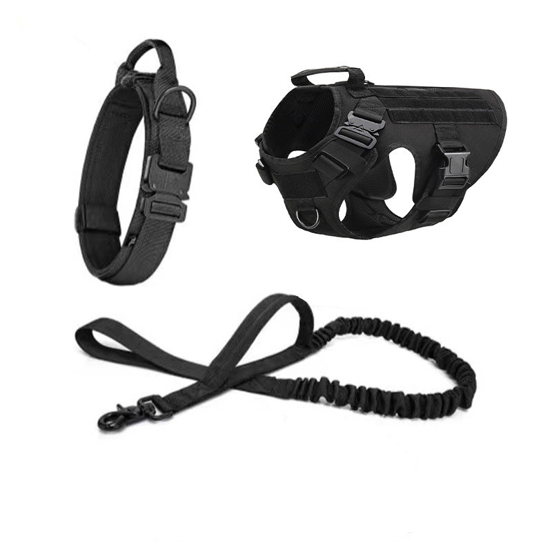 K9 Tactical Vest Set - 6-Piece Dog Training Battle Gear