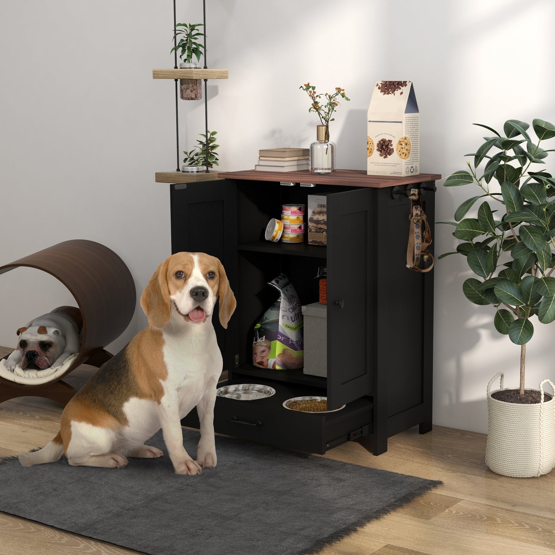 Mealtime Command Center - Dog Feeding Station