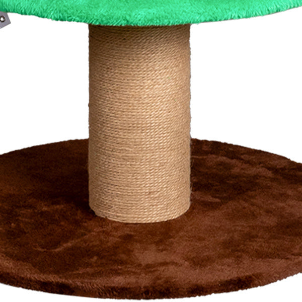 Christmas Tree Cat Tower - 59in Tall with Condos & Scratching Post