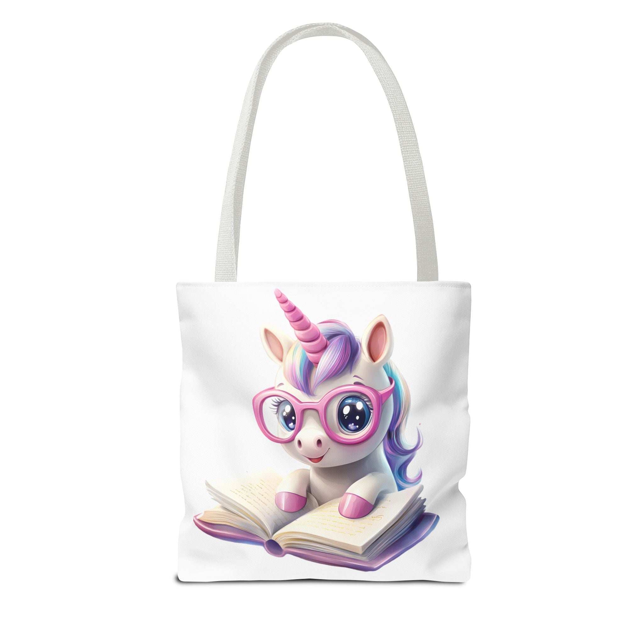 Cute Unicorn Reading Tote Bag - Perfect for Book Lovers