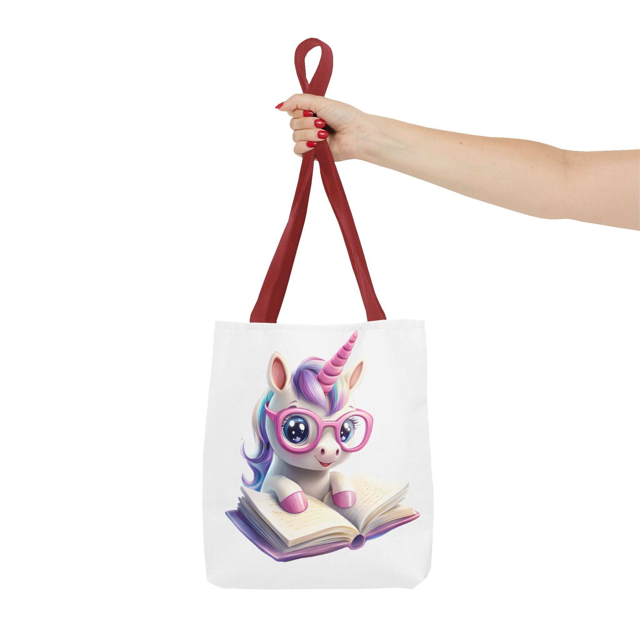 Cute Unicorn Reading Tote Bag - Perfect for Book Lovers