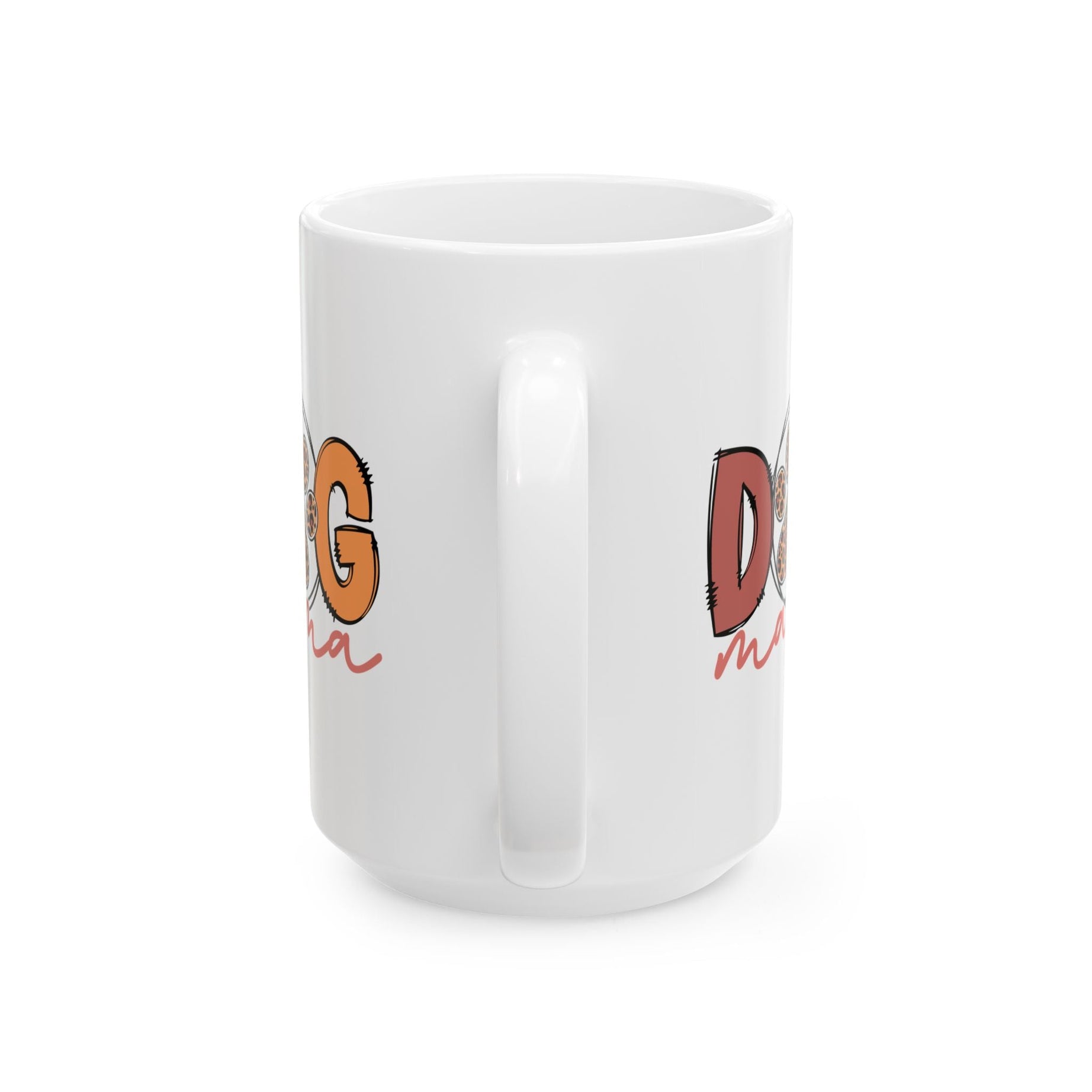 Dog Mama Ceramic Mug - Large 15oz Coffee Cup