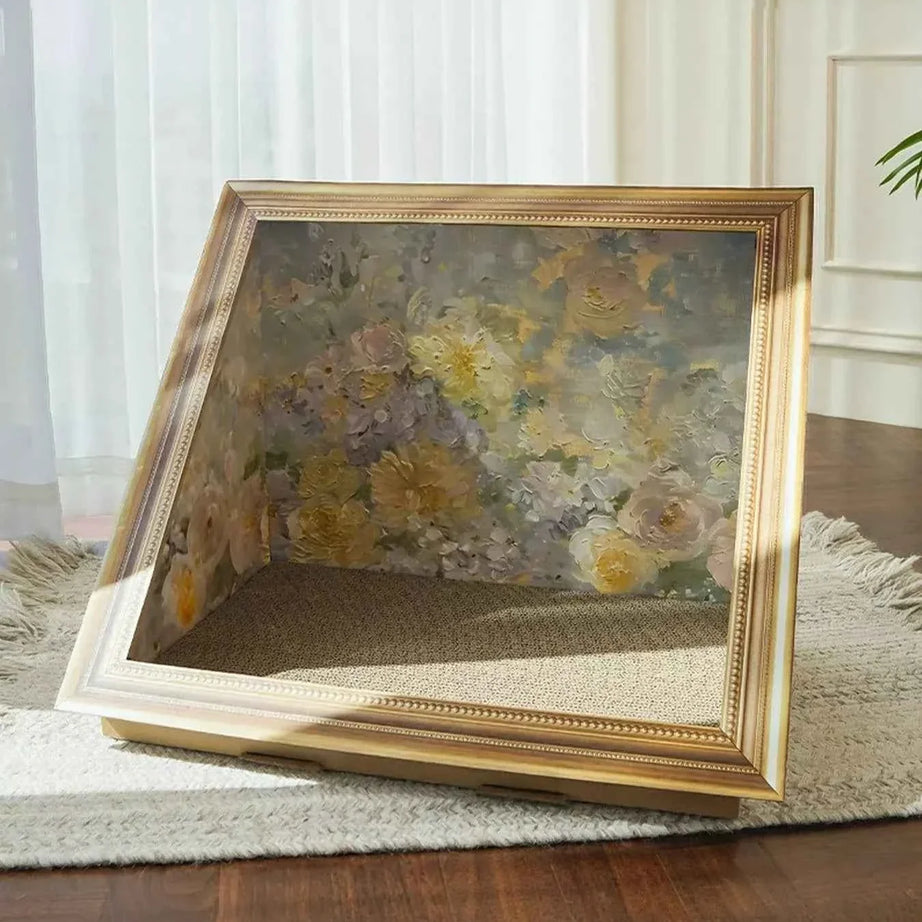 Cat Scratcher Nest - Unique Artistic Frame Look