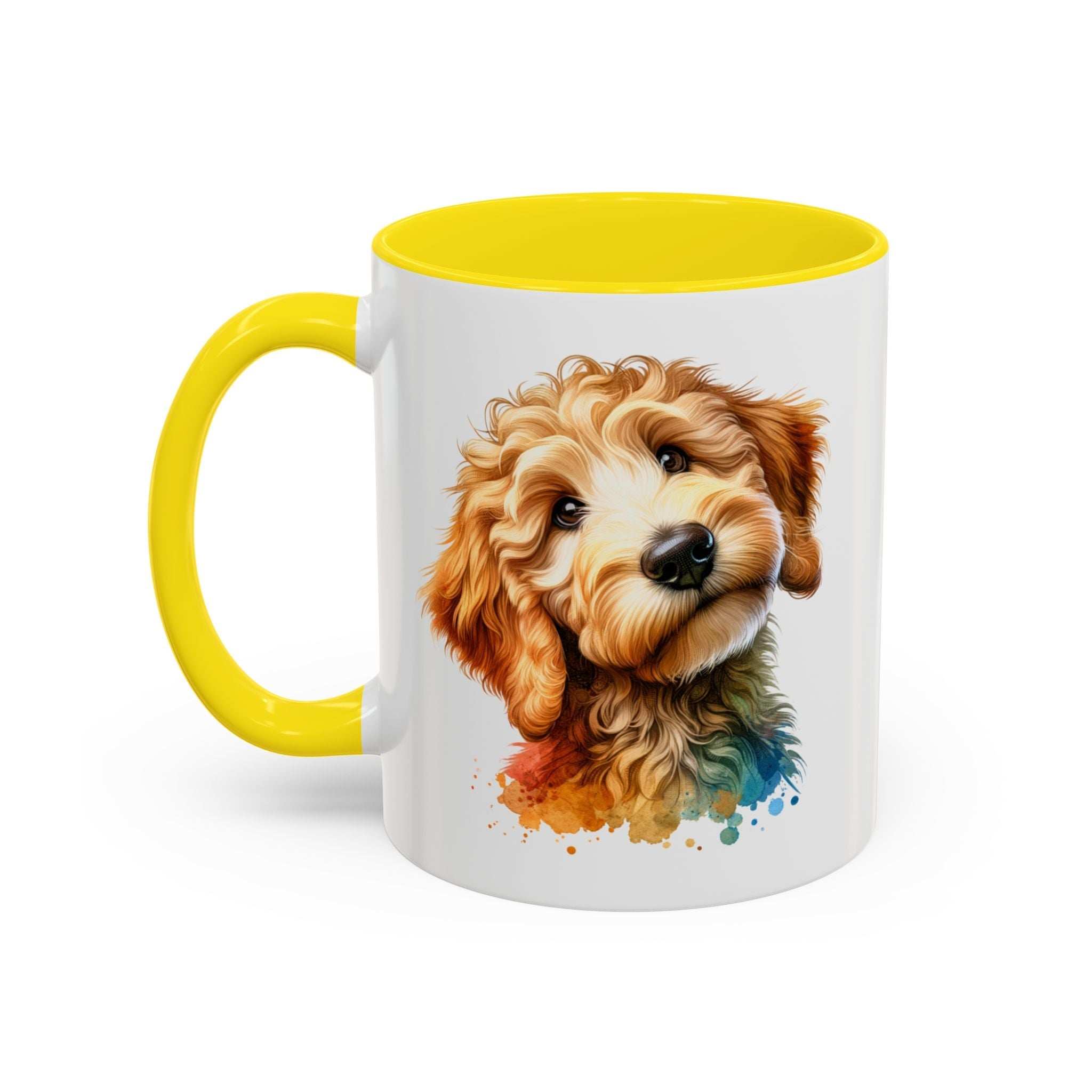 Cute Dog-Themed Accent Coffee Mug - Perfect for Animal Lovers