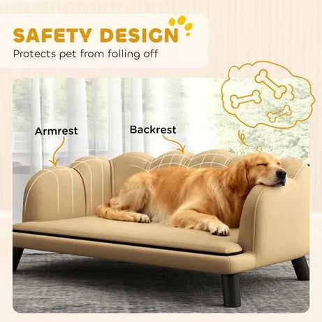 Large Dog Bed - Bolstered Furniture Pet Sofa