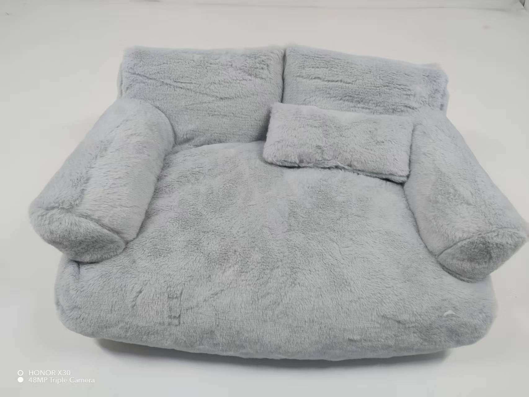 Pet Mini Sofa for Cats and Dogs - Luxury Couch Bed