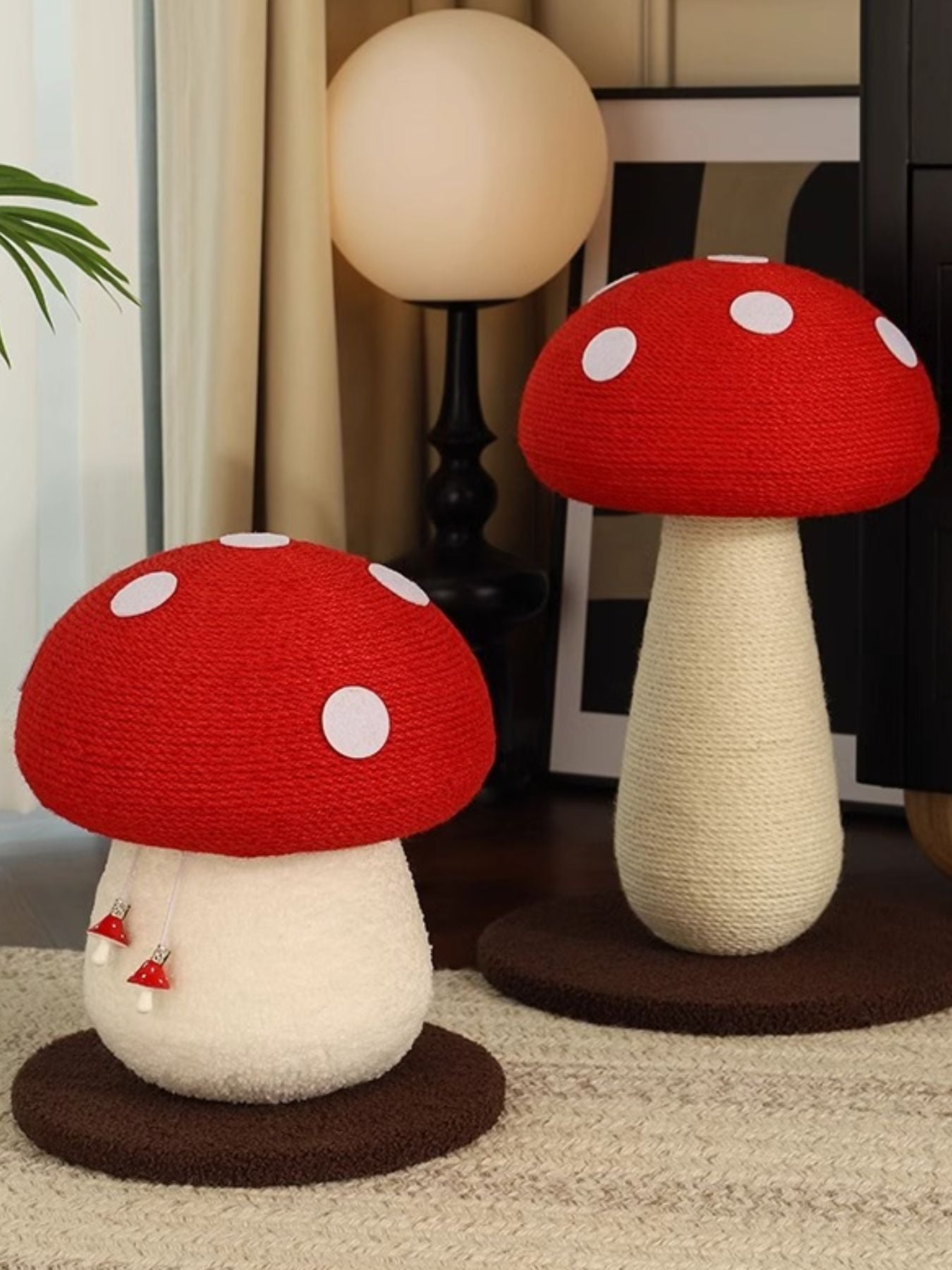 Mushroom-Shaped Cat Scratching Post