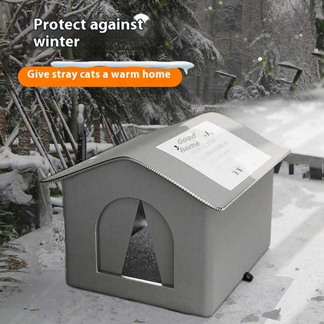 Waterproof Love Stray Cat Nest - Warm Shelter