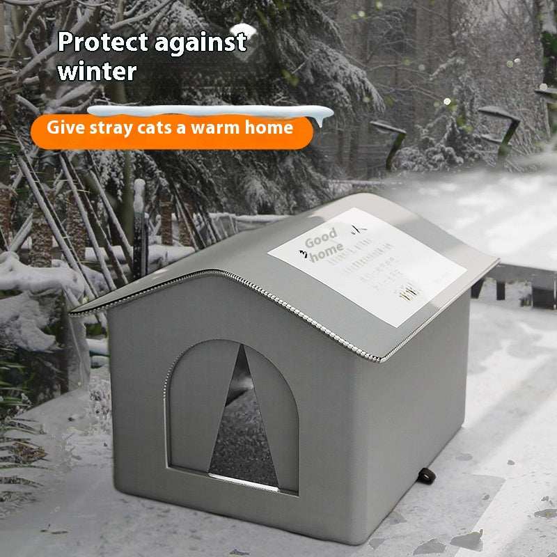 Waterproof Love Stray Cat Nest - Warm Shelter