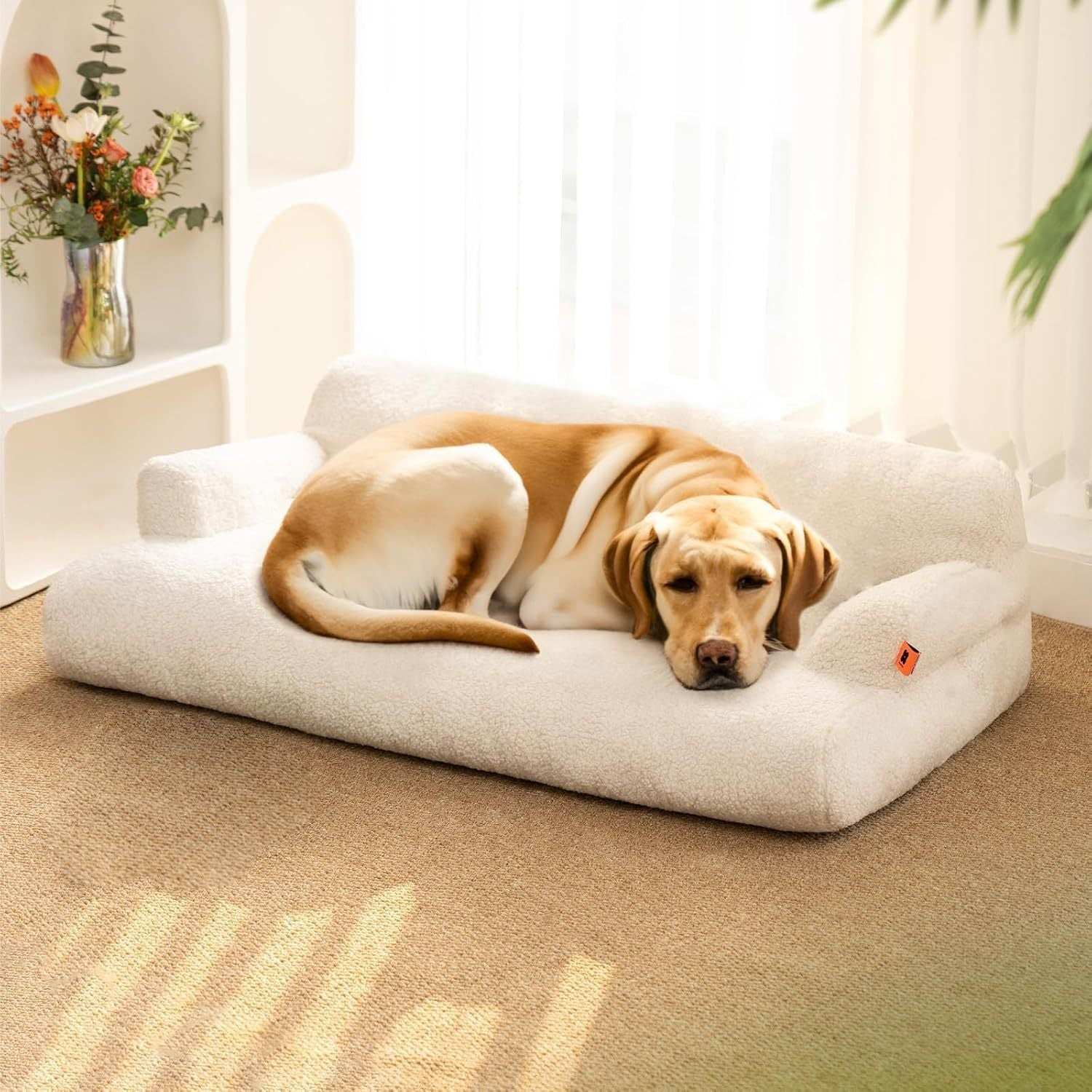 Pet Sofa For Medium Large Dogs & Cats - Washable Couch