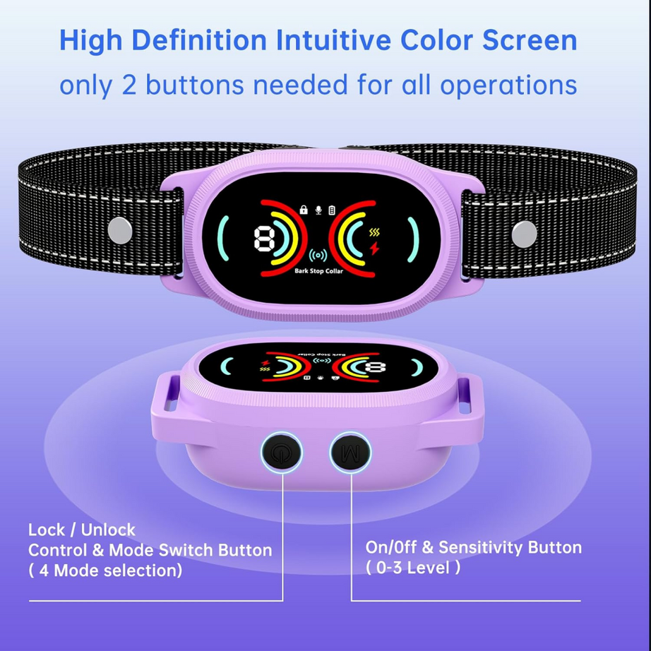 Anti-Bark Dog Collar - AI Automatic Intelligent