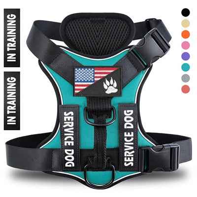 Service Dog Harness - Reflective Quick Release