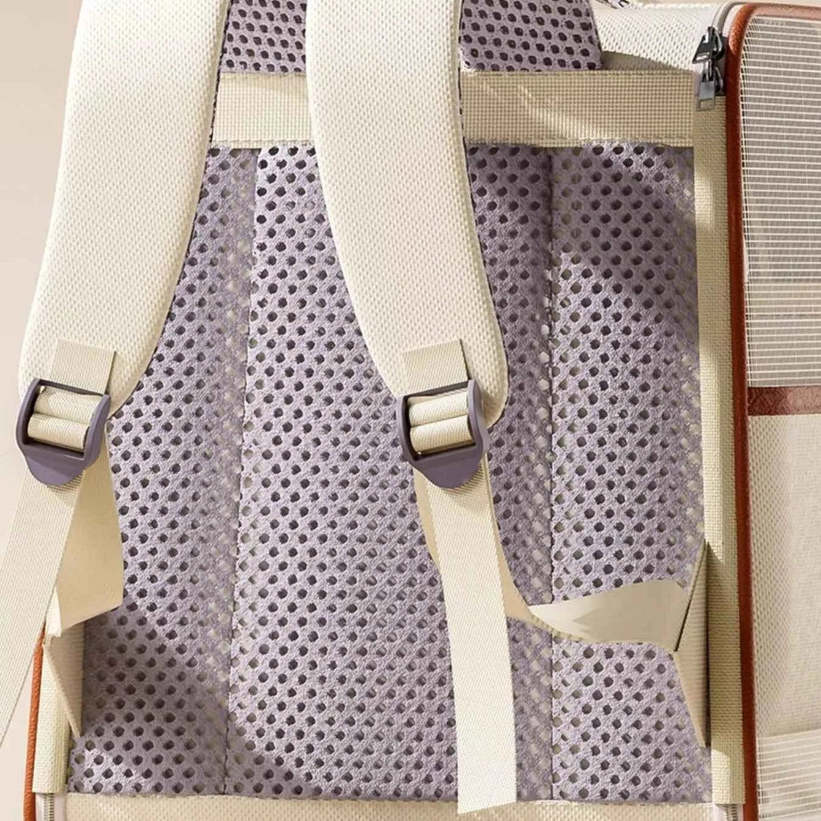 Pet Carrier Backpack Breathable - Mesh Ventilation Travel