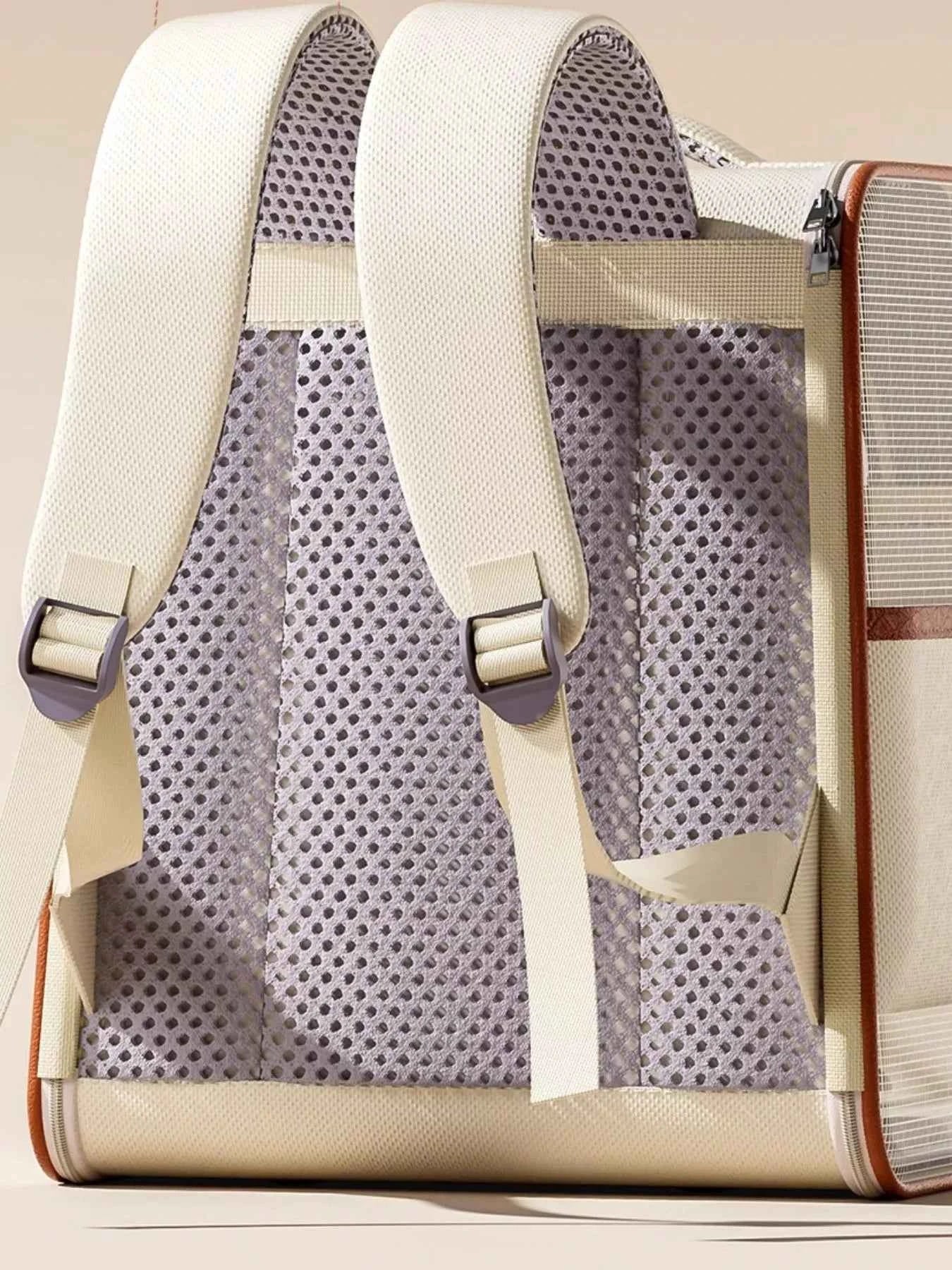 Pet Carrier Backpack Breathable - Mesh Ventilation Travel