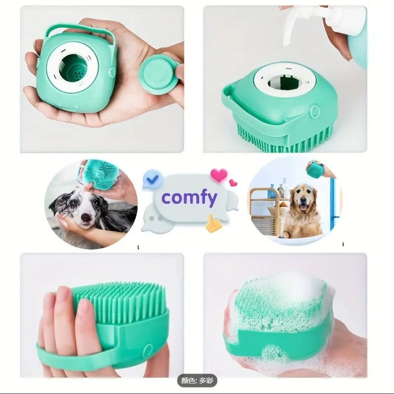 Pet Grooming Kit 7-in-1 - Self-Cleaning Brush Nail Clipper