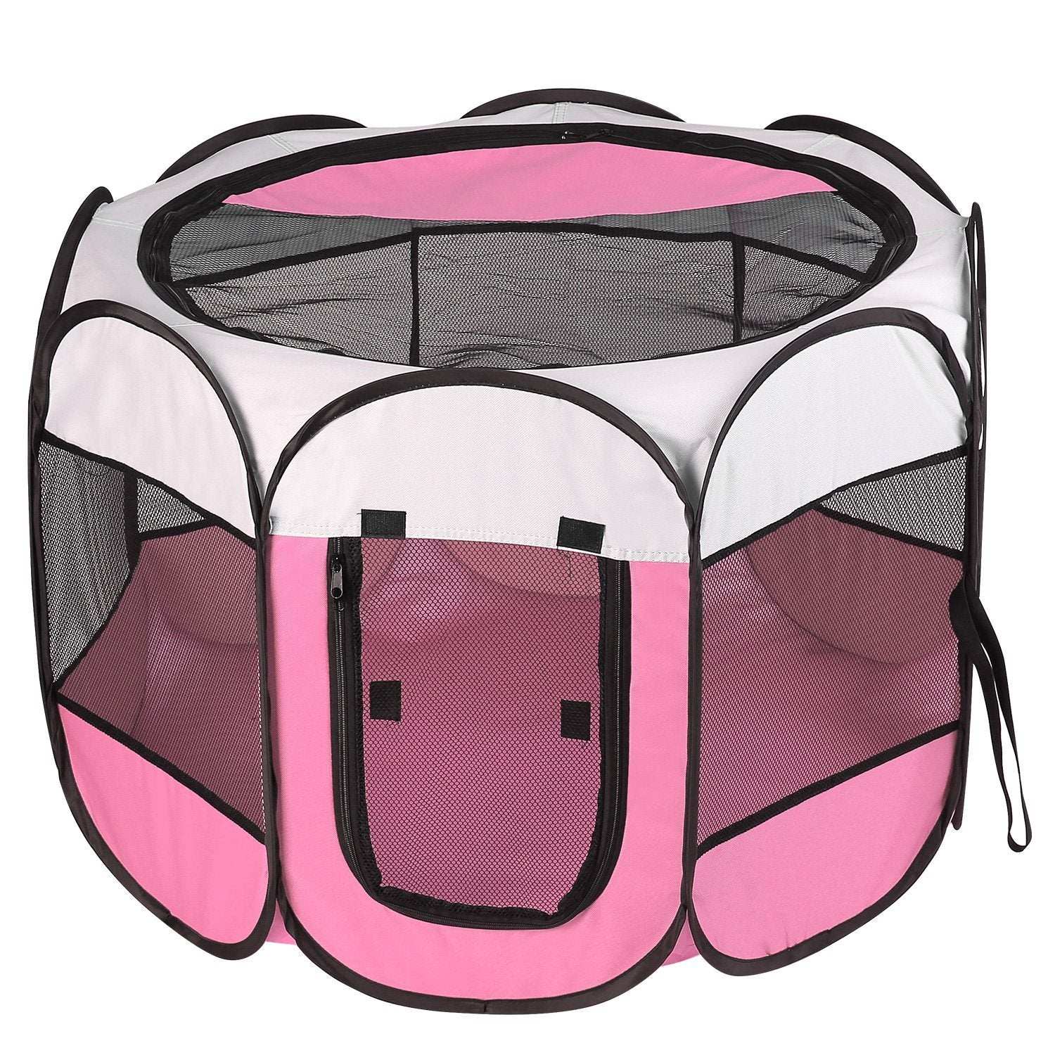Portable Foldable Pet Tent - 8-Panel Exercise Pen