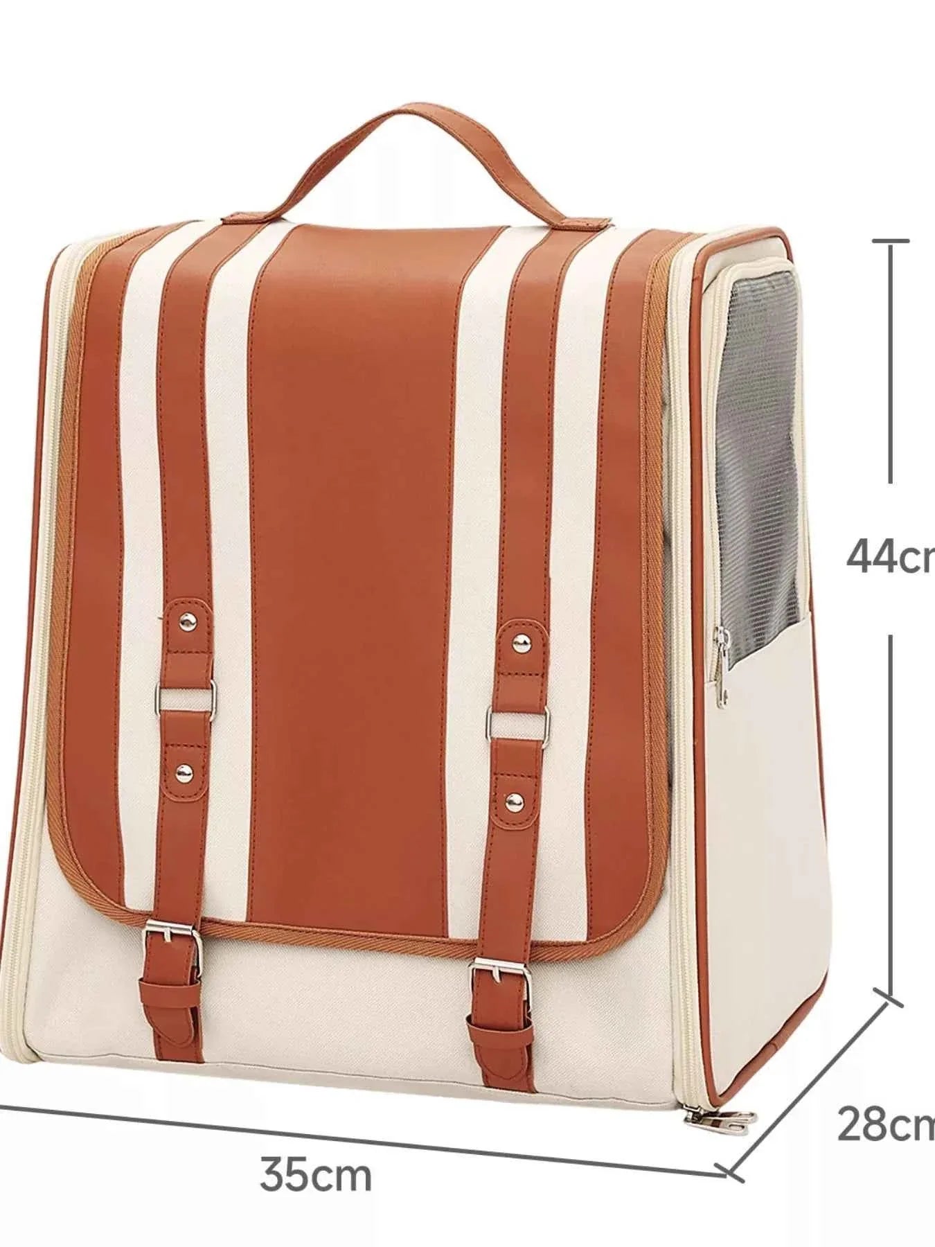 Pet Carrier Backpack Breathable - Mesh Ventilation Travel
