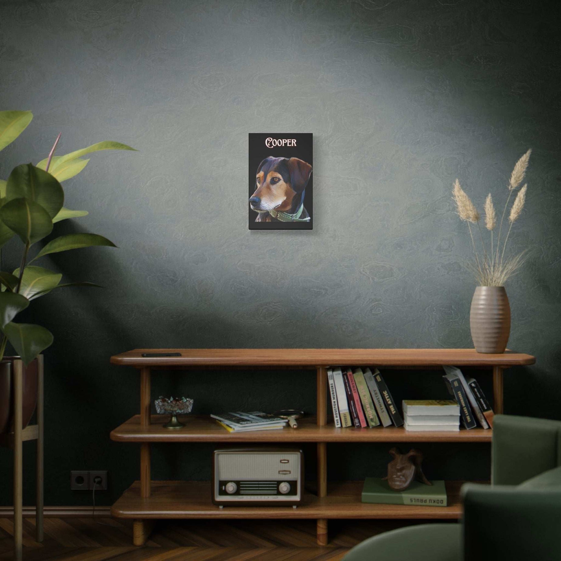 Custom Portrait Cartoon Photo Canvas Print Matte Canvas - Upload Your Photo