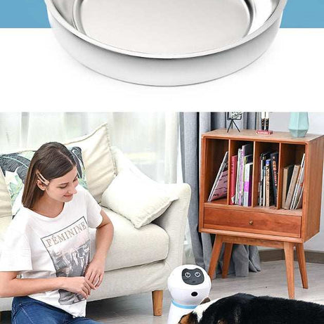 Automatic Robot Style Intelligent Audible Pet Feeder - Record your Message