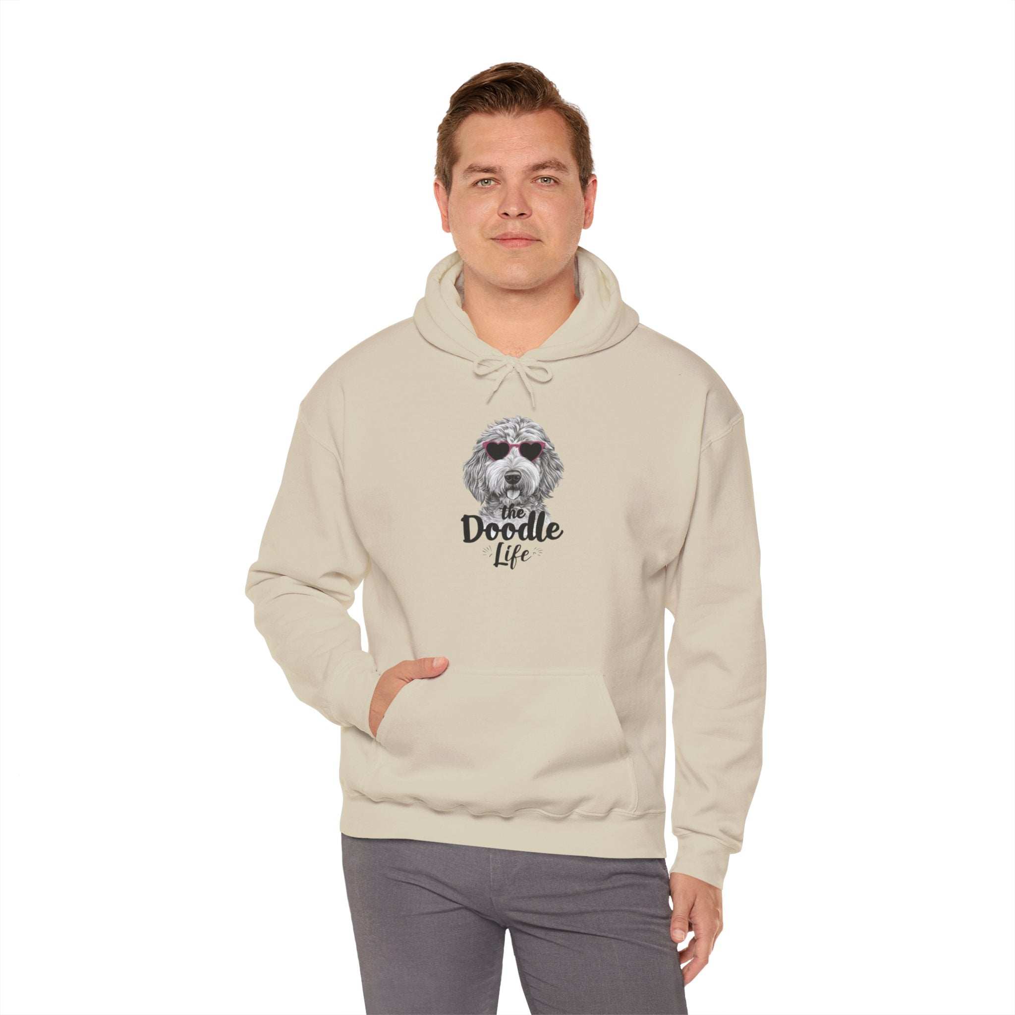 Doodle Dog Unisex Sweatshirt - Cozy Pet Lover Hoodie