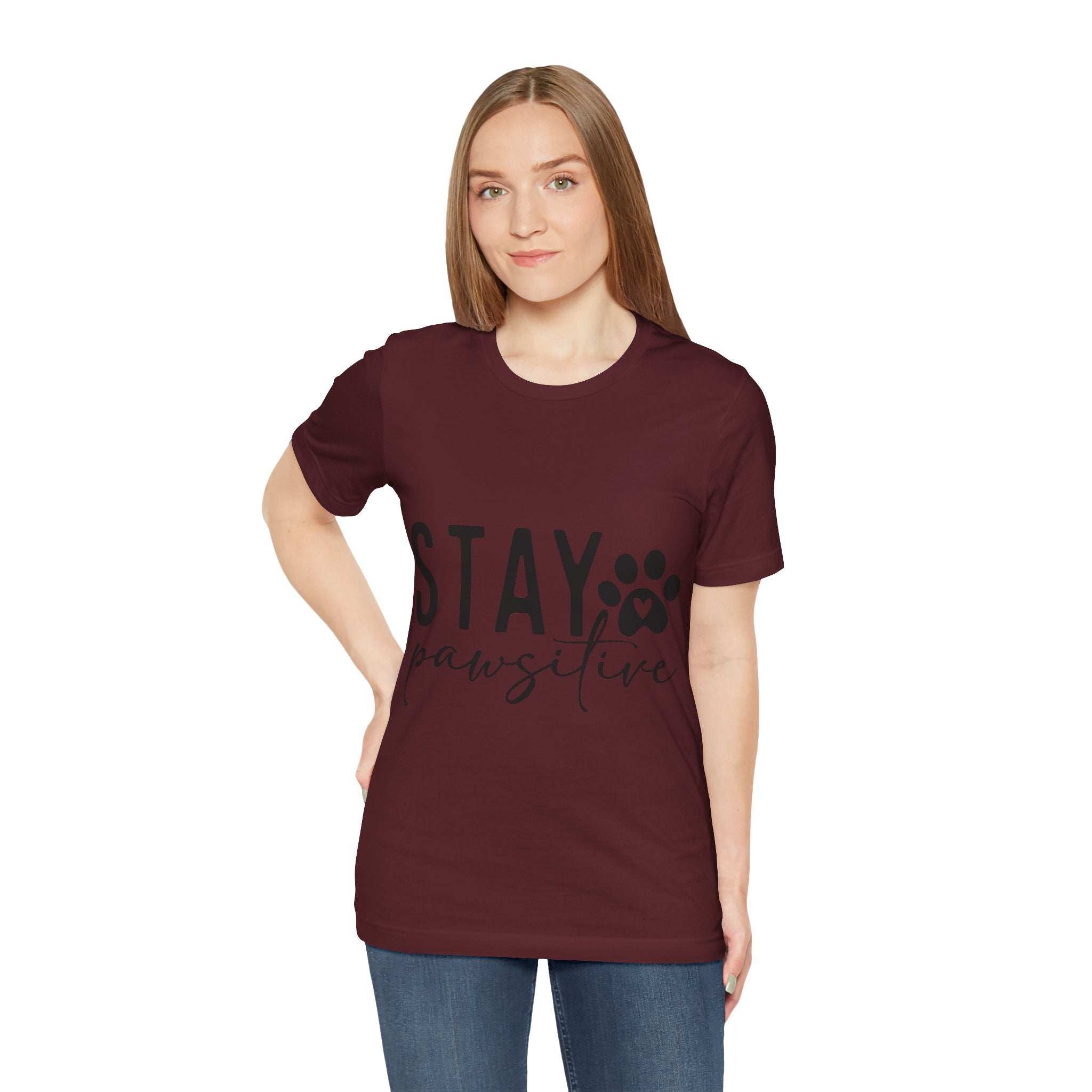 Stay Pawsitive Unisex Tee