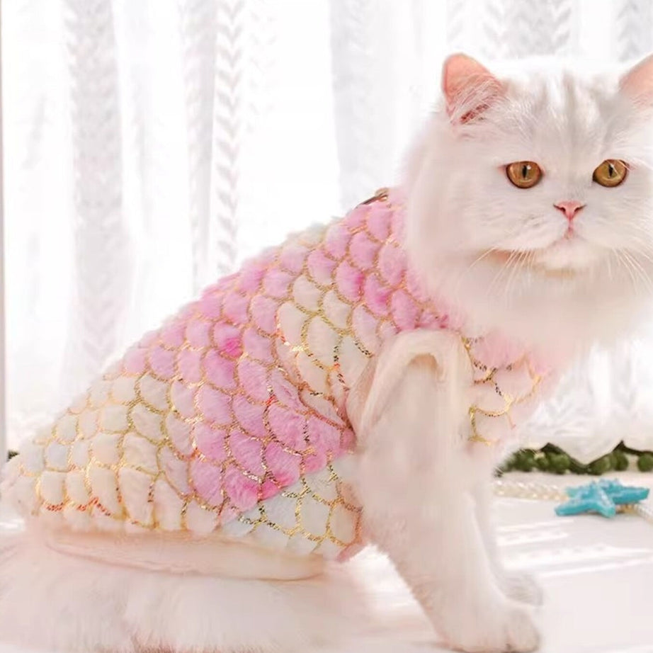 Mermaid Magic - Plush Top for Stylish Pets