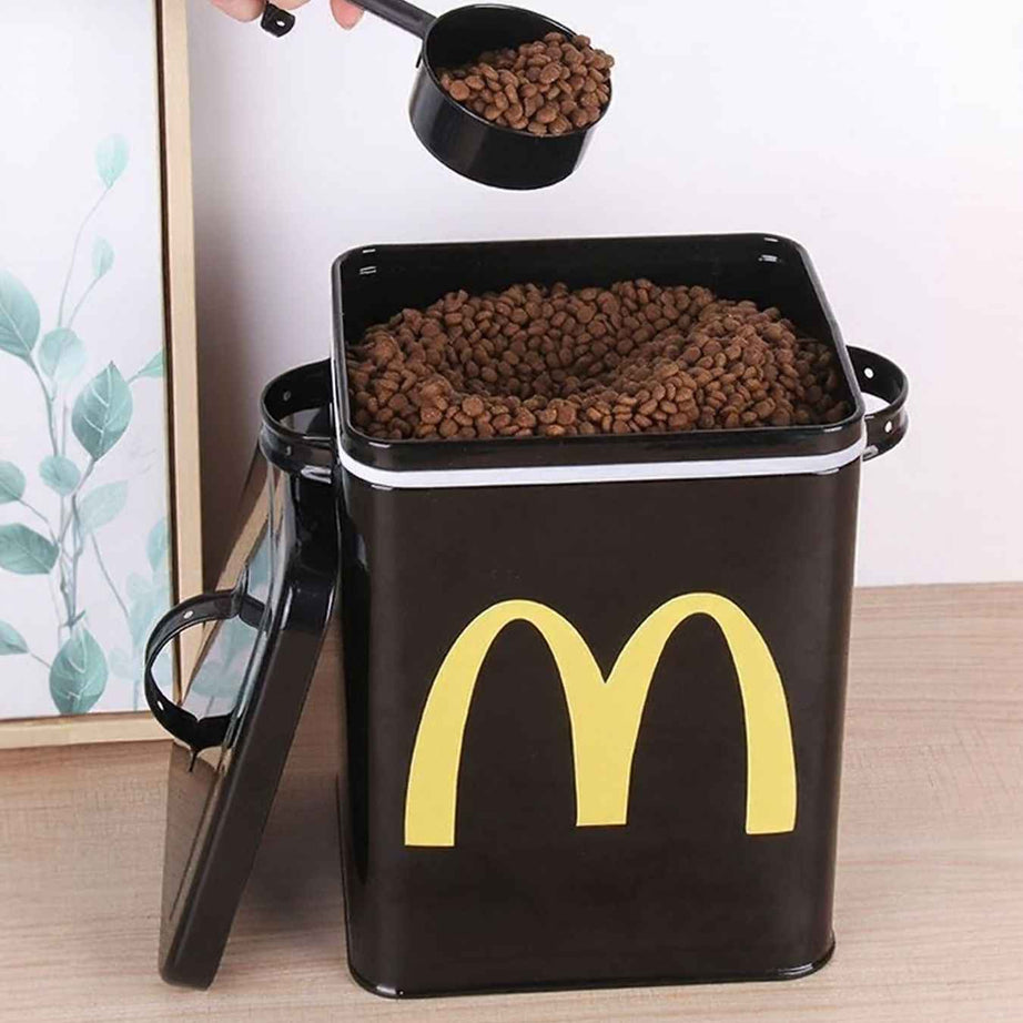 McDonald's Style Pet Food Storage Container - Bowl Sets