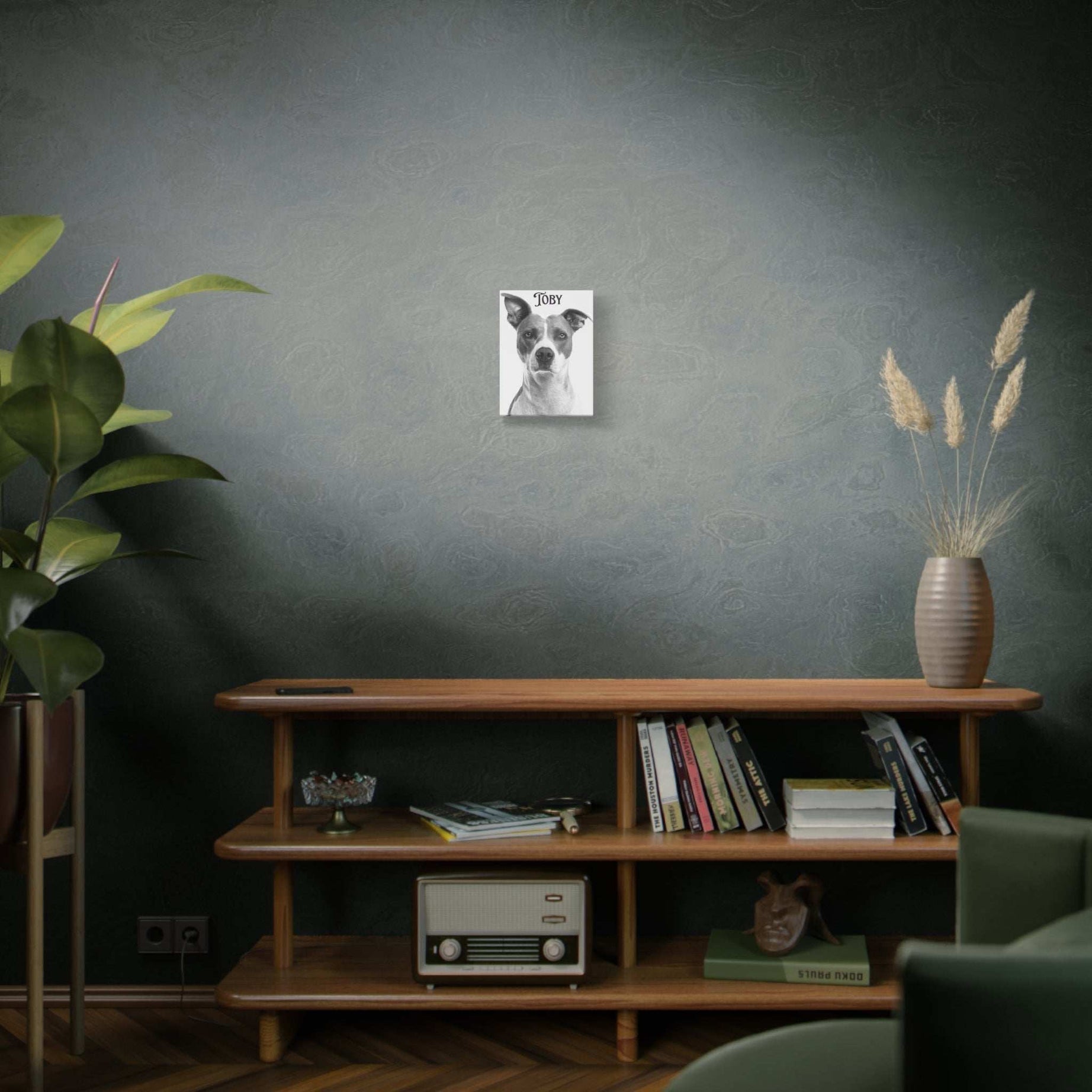 Custom Portrait Photo Canvas Print - Stretched Wall Art for Pet Lovers