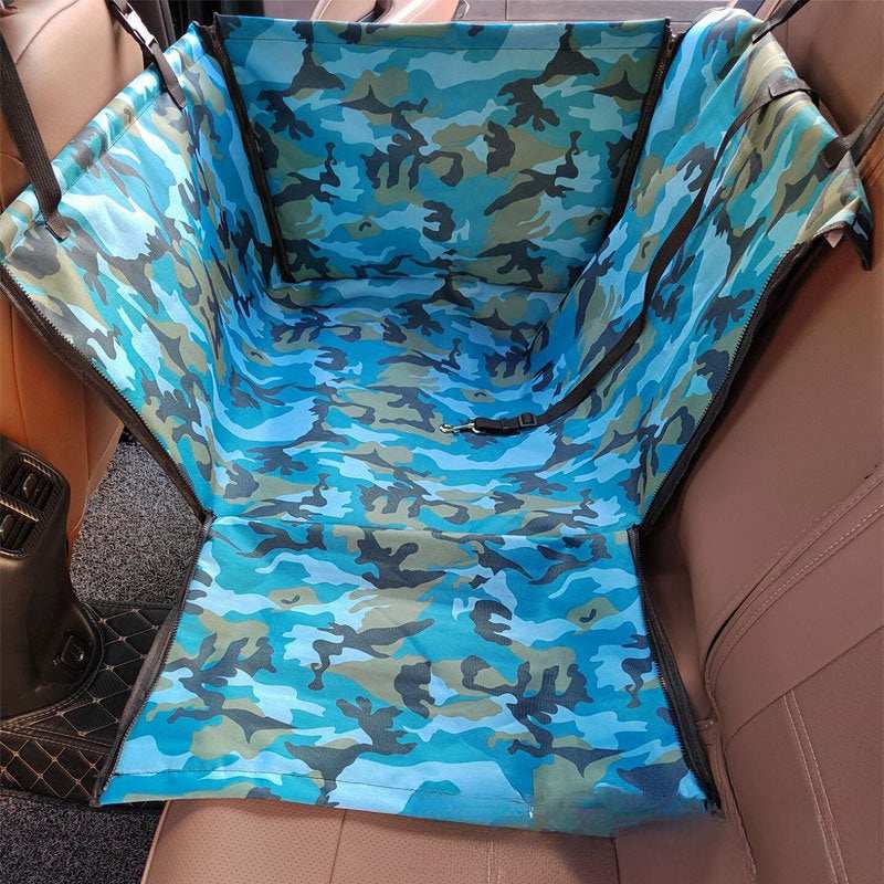Waterproof Pet Rear Printed Double Layer Car Protection Mat