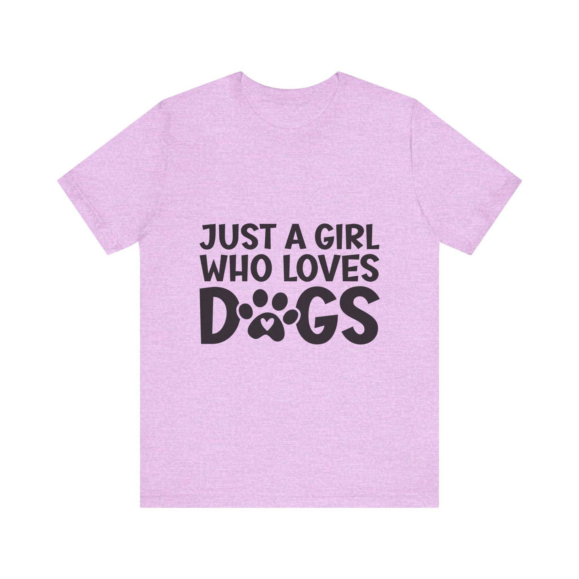 Dog Lover Unisex Tee - Just a Girl Who Loves Dogs