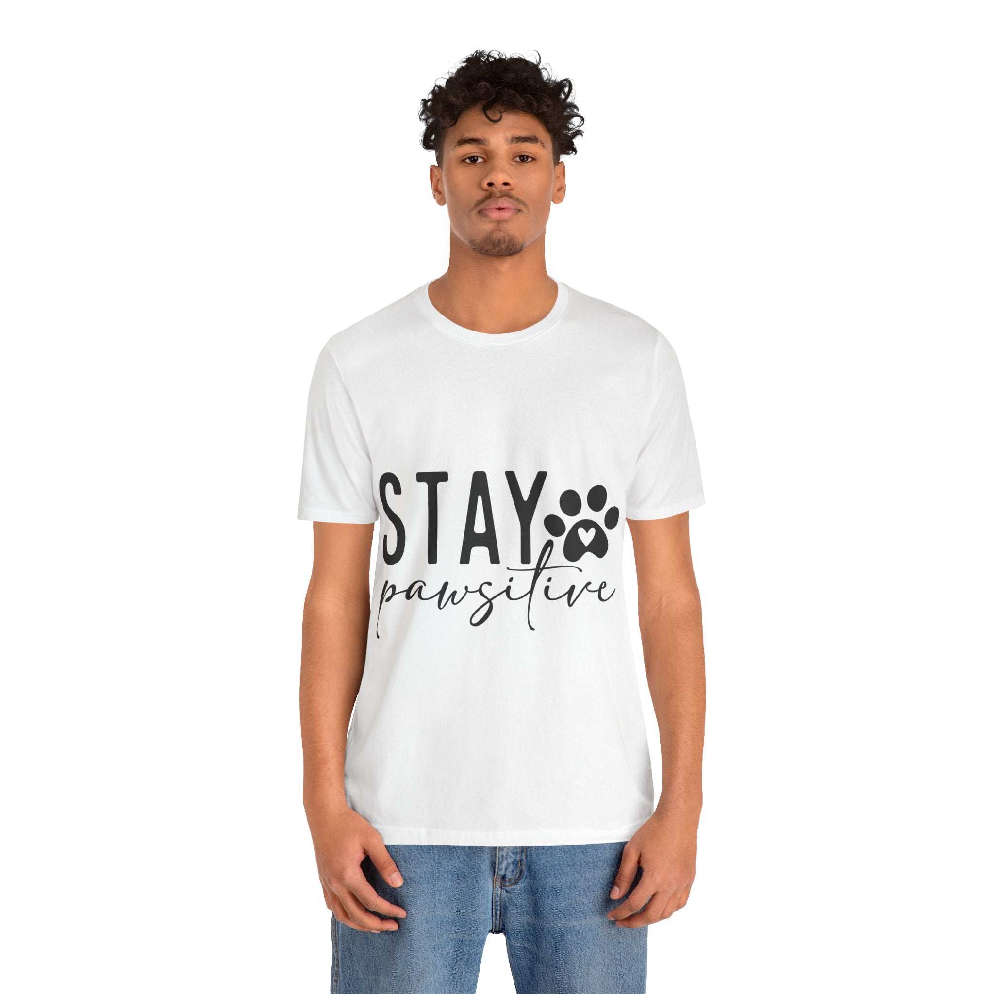Stay Pawsitive Unisex Tee