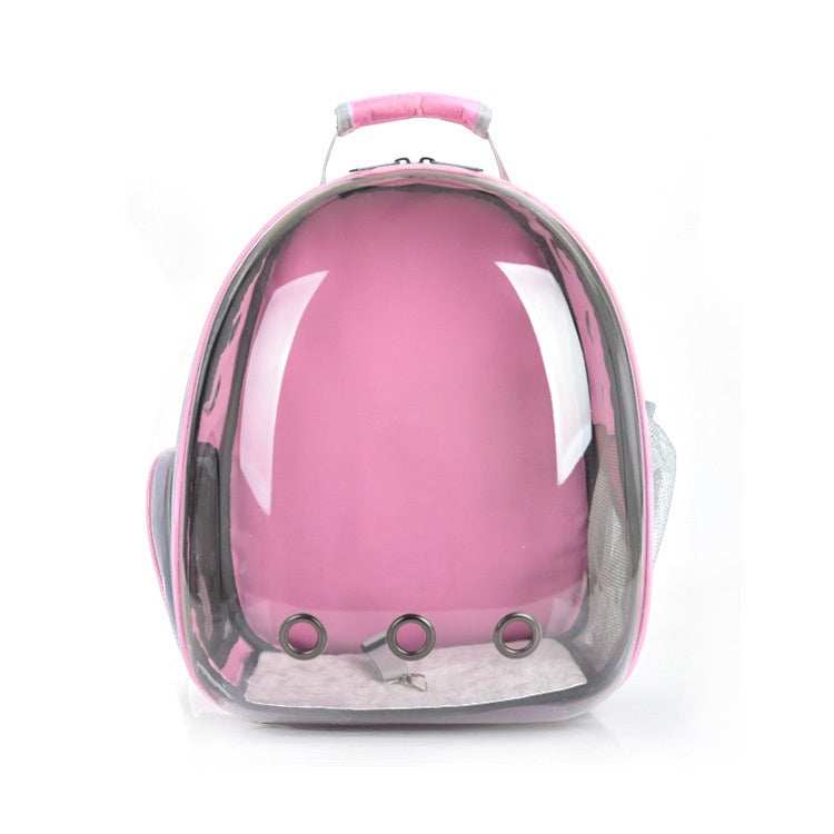 Fashionable Transparent Panoramic Outdoor Four Seasons Universal Pet Backpack